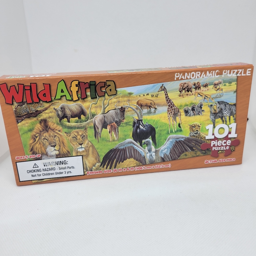 Brand New! Wild Africa Puzzle